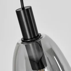 Suspension Kenong Noir, 4 lumières