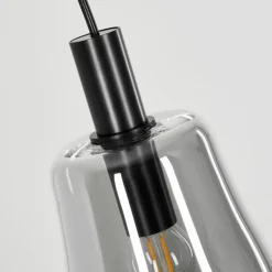 Suspension Kenong Noir, 1 lumière