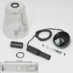 Suspension Kenong Noir, 1 lumière