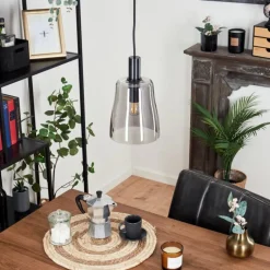 Suspension Kenong Noir, 1 lumière