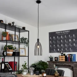 Suspension Kenong Noir, 1 lumière