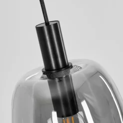 Suspension Kenong Noir, 1 lumière