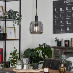 Suspension Kenong Noir, 1 lumière