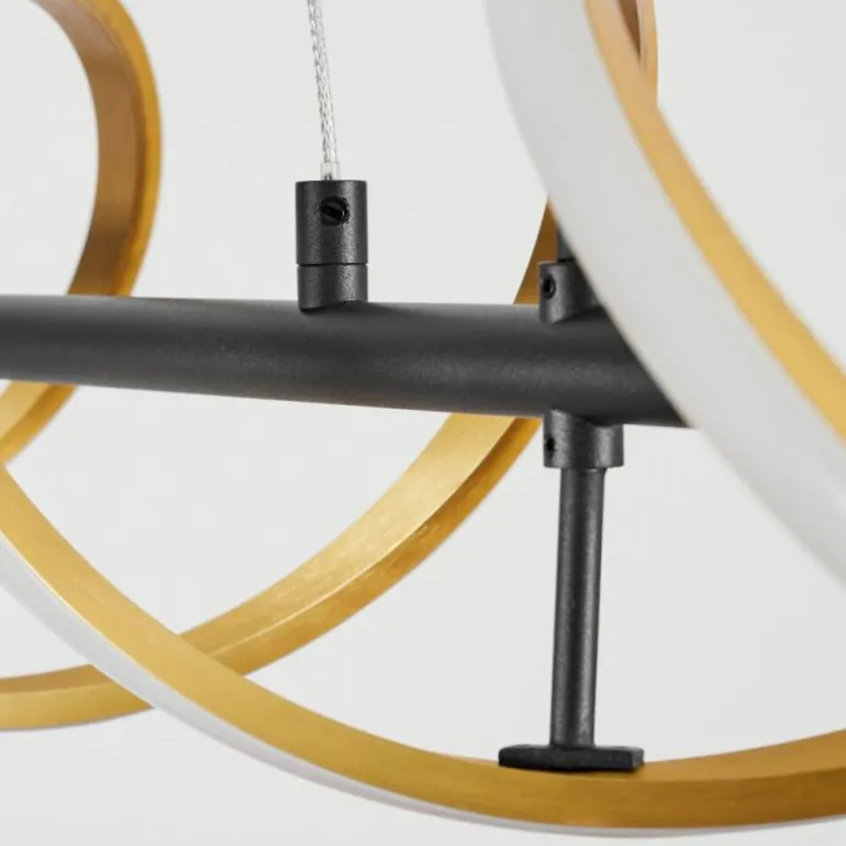 Suspension Khovet LED Noir, 1 lumière
