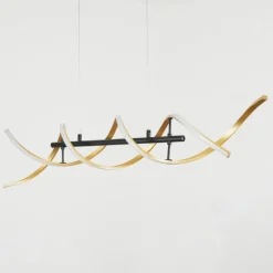 Suspension Khovet LED Noir, 1 lumière