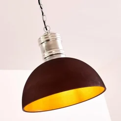 Suspension Kinzua Rouille, 1 lumière