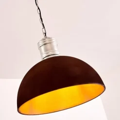Suspension Kinzua Rouille, Argenté, 1 lumière
