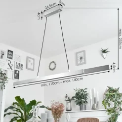 Suspension Kopila LED Aluminium, 1 lumière