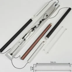 Suspension Krachang LED Aluminium, 1 lumière