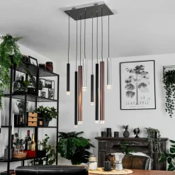 Suspension Krachang LED Aluminium, 1 lumière