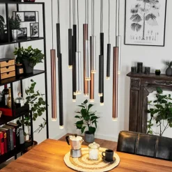 Suspension Krachang LED Aluminium, 1 lumière