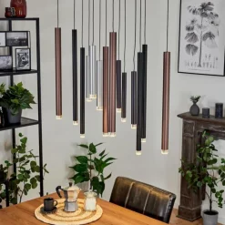 Suspension Krachang LED Aluminium, 1 lumière