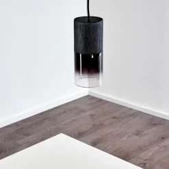 Suspension Kuparuk Noir, 1 lumière