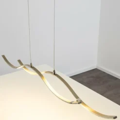 Suspension Kurikko LED Nickel mat, 1 lumière