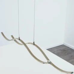 Suspension Kurikko LED Nickel mat, 1 lumière