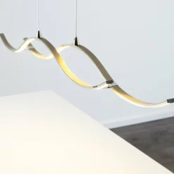 Suspension Kurikko LED Nickel mat, 1 lumière