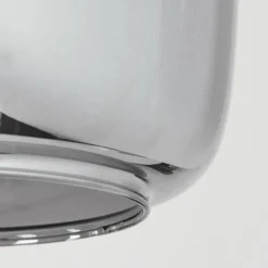 Suspension Larobe Noir, 2 lumières