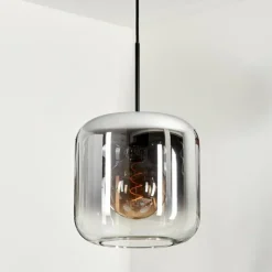 Suspension Lauden Clair, Fumé, 1 lumière
