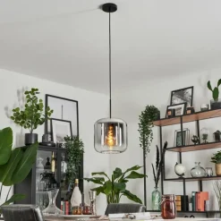 Suspension Lauden Clair, Fumé, 1 lumière