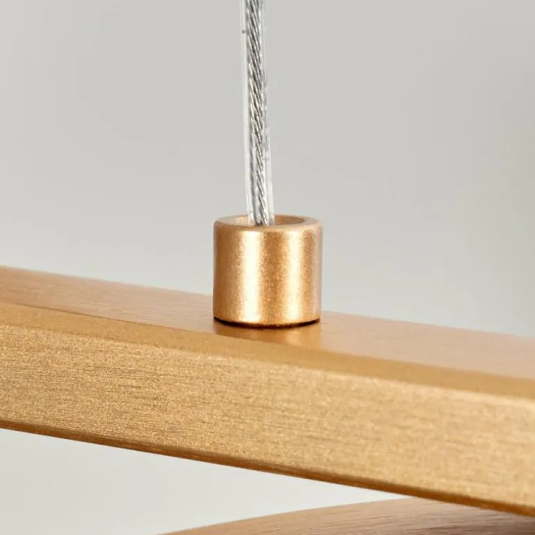 Suspension Lavaca LED Laiton, 4 lumières