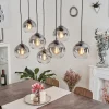 Suspension Leissigen Argent Oxydé, 7 lumières