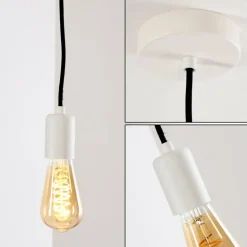 Suspension Lemone Blanc, 1 lumière