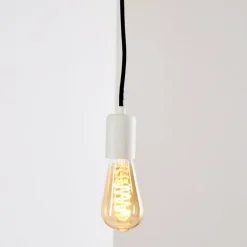 Suspension Lemone Blanc, 1 lumière