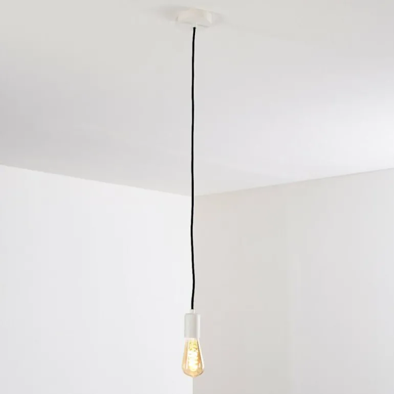 Suspension Lemone Blanc, 1 lumière
