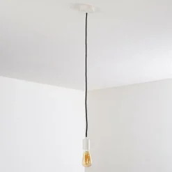 Suspension Lemone Blanc, 1 lumière