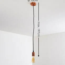 Suspension Lemone Cuivre, 1 lumière