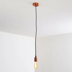 Suspension Lemone Cuivre, 1 lumière