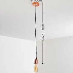 Suspension Lemone Cuivre, 1 lumière
