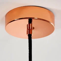 Suspension Lemone Cuivre, 1 lumière