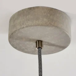 Suspension Lemone Gris, 1 lumière