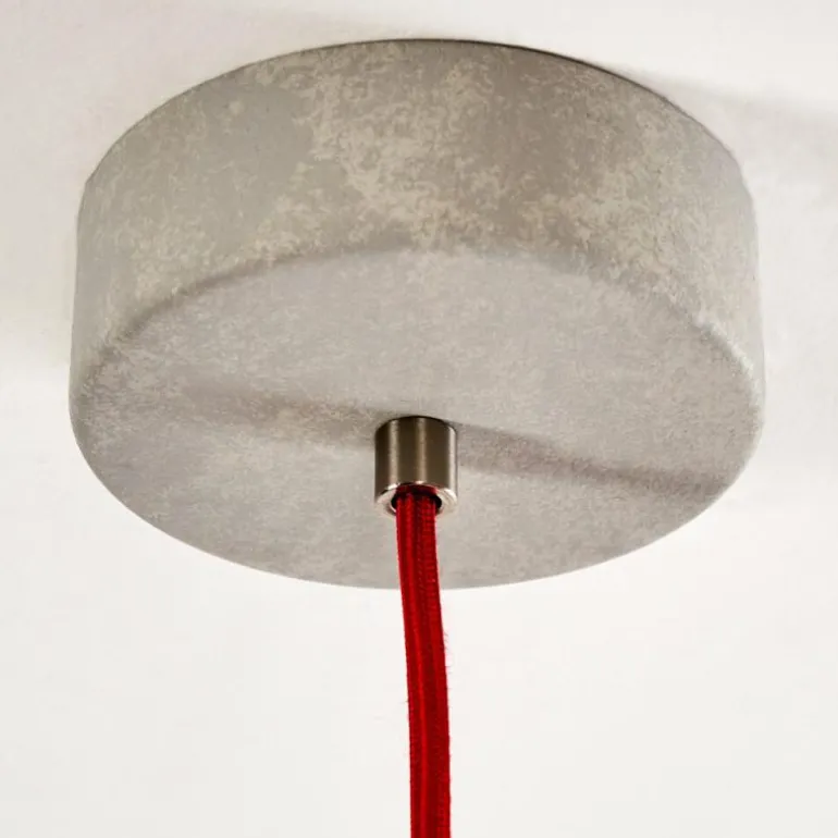 Suspension Lemone Gris, 1 lumière
