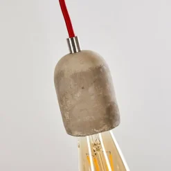 Suspension Lemone Gris, 1 lumière