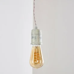 Suspension Lemone Gris, 1 lumière