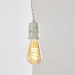 Suspension Lemone Gris, 1 lumière