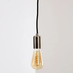 Suspension Lemone Nickel mat, 1 lumière