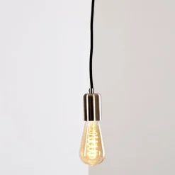 Suspension Lemone Nickel mat, 1 lumière