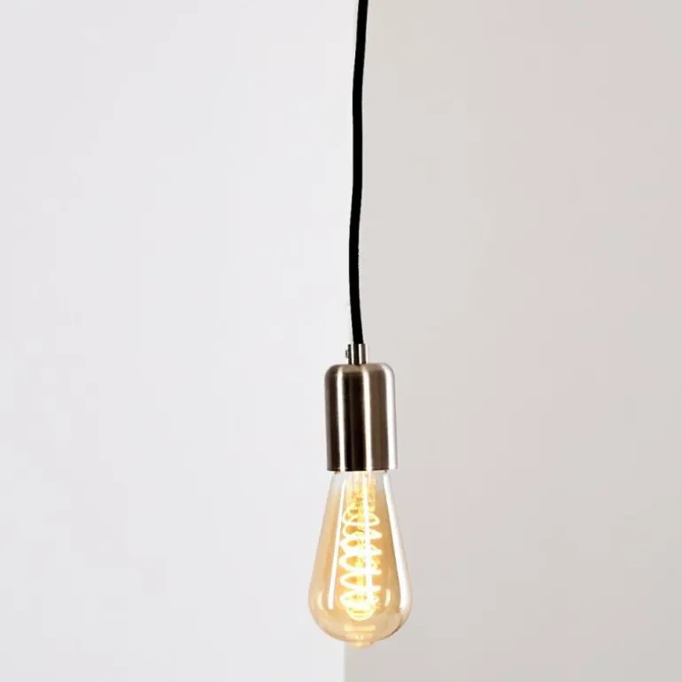 Suspension Lemone Nickel mat, 1 lumière