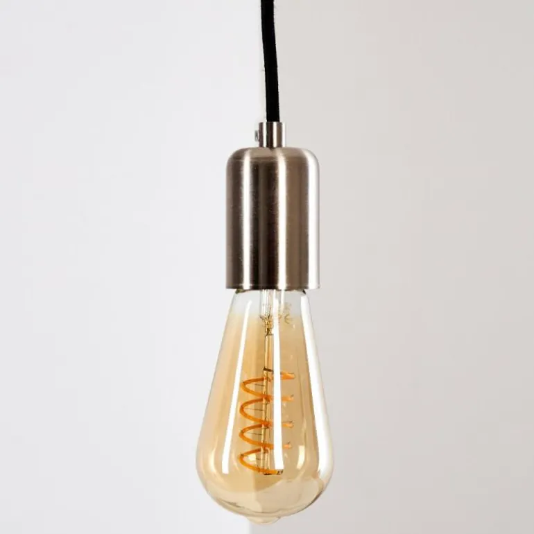 Suspension Lemone Nickel mat, 1 lumière