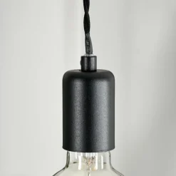 Suspension Lemone Noir, 1 lumière