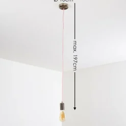 Suspension Lemone Rose, 1 lumière