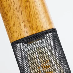 Suspension Lengalau Noir, 1 lumière