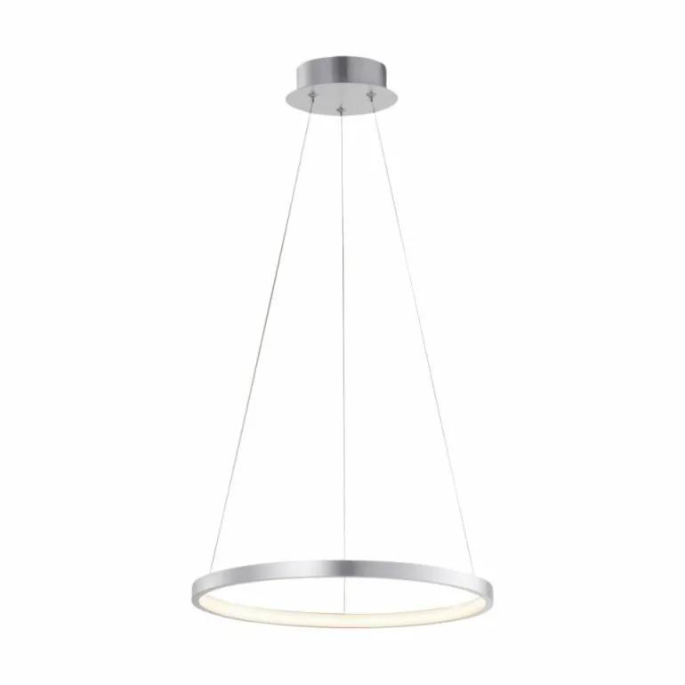 Suspension Leuchten Direkt CIRCLE LED Argenté, 1 lumière