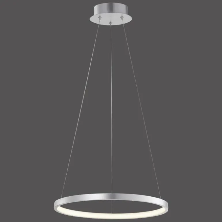 Suspension Leuchten Direkt CIRCLE LED Argenté, 1 lumière