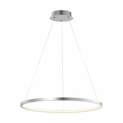 Suspension Leuchten Direkt CIRCLE LED Argenté, 1 lumière