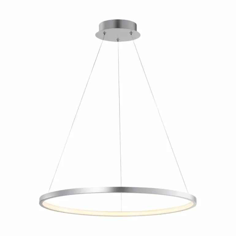 Suspension Leuchten Direkt CIRCLE LED Argenté, 1 lumière