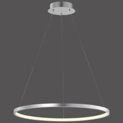 Suspension Leuchten Direkt CIRCLE LED Argenté, 1 lumière